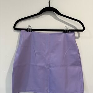 Lavender Mini Skirt
